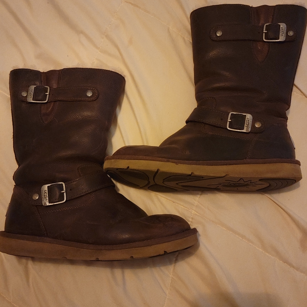 Leather Uggs - image 1